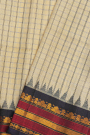 Gadwal Silk Cream Saree