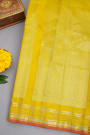 Gadwal Silk Navy Blue Saree