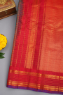 Gadwal Silk Sea Blue Saree