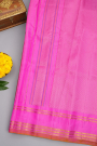 Gadwal Silk Red Saree