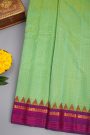Gadwal Silk Sea Green Saree