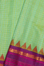 Gadwal Silk Sea Green Saree
