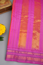 Gadwal Silk Orange Saree