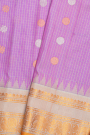 Gadwal Silk Lavender Saree
