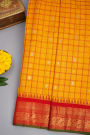 Gadwal Silk Mustard Saree