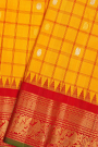 Gadwal Silk Mustard Saree