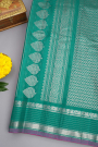 Gadwal Raw Silk Beige Saree
