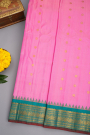 Gadwal Silk Pink Saree