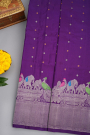 Gadwal Silk Purple Saree