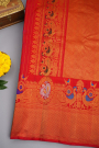 Gadwal Silk Lavender Saree