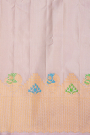 Gadwal Silk Baby Pink Saree