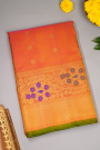 Gadwal Silk Dual Colour Saree
