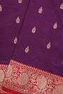 Banarasi Silk Purple Saree
