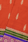 Banarasi Silk Red Saree