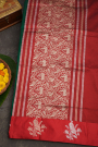 Banarasi Silk Bottle Green Saree