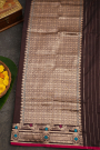 Banarasi Silk Brown Saree