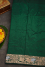 Banarasi Silk Bottle Green Saree