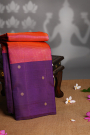 Kancheepuram Silk Magenta Saree