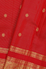 Kancheepuram Silk Red Saree