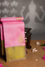 Kancheepuram Silk Pink Saree
