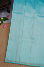 Kancheepuram Silk Sky Blue Saree
