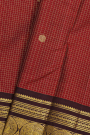Kancheepuram Silk Maroon Saree