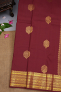 Kancheepuram Silk Maroon Saree