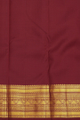 Kancheepuram Silk Maroon Saree