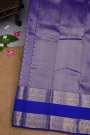 Kancheepuram Silk Peacock Blue Saree