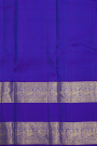 Kancheepuram Silk Peacock Blue Saree