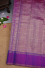 Kancheepuram Silk Turquoise Blue Saree