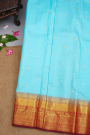 Kancheepuram Silk Sky Blue Saree