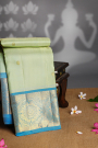 Kancheepuram Silk Mint Green Saree