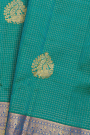 Kancheepuram Silk Teal Green Saree