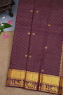 Kancheepuram Silk Wine Saree