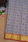 Kancheepuram Silk Grey Saree