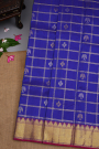 Kancheepuram Silk Royal Blue Saree