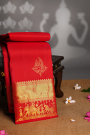 Kancheepuram Silk Red Saree