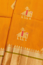 Coimbatore Soft Silk Mustard Saree