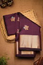 Coimbatore Soft Silk Wine Saree