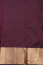 Coimbatore Soft Silk Wine Saree