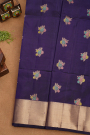 Coimbatore Soft Silk Navy Blue Pattu Dhoti