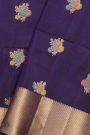 Coimbatore Soft Silk Navy Blue Pattu Dhoti