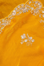 Designer Tissue Mustard Saree
