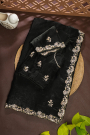Designer Tissue Black Saree