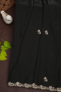 Designer Tissue Black Saree