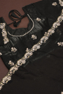 Designer Tissue Black Saree