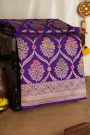 Banarasi Silk Violet Saree