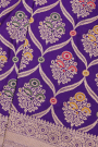 Banarasi Silk Violet Saree