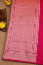 Banarasi Silk Rani Pink Saree
